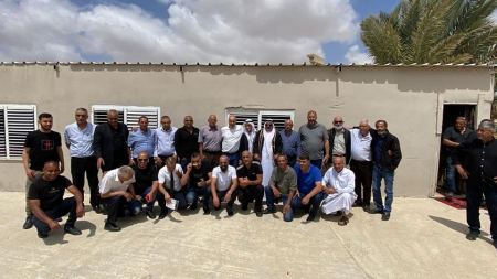 عقد راية الصلح في رهط بين عائلتي البحيري والعبرة